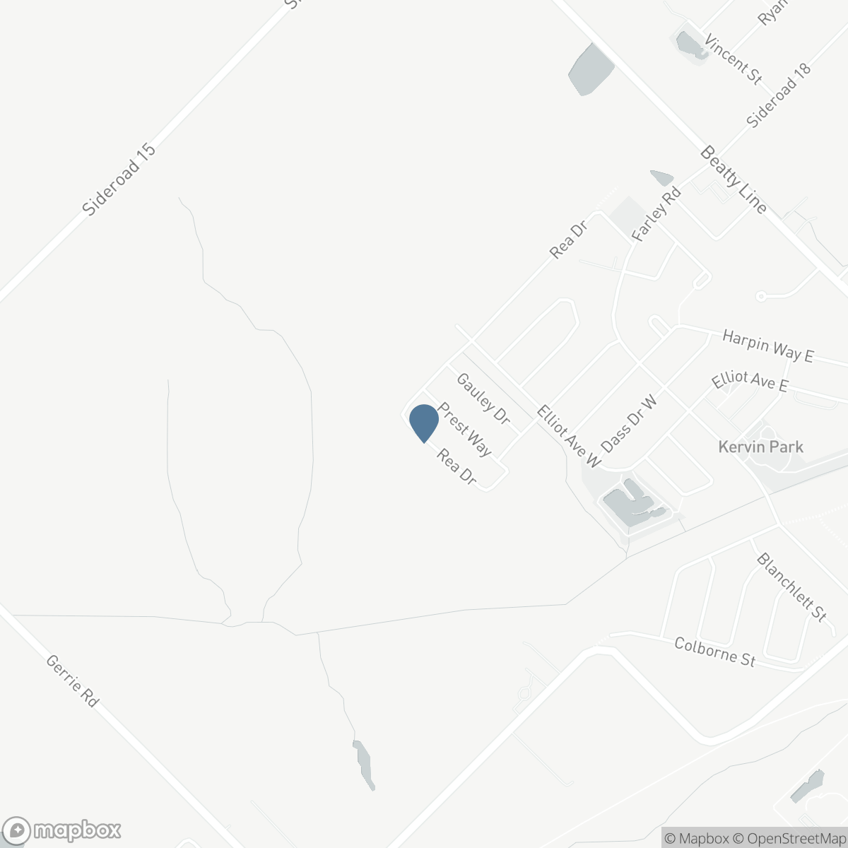 259 REA DRIVE, Fergus, Ontario N1M 2W3
